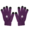CU6356
	-TOUCH SCREEN GLOVES-Purple with Black tips
